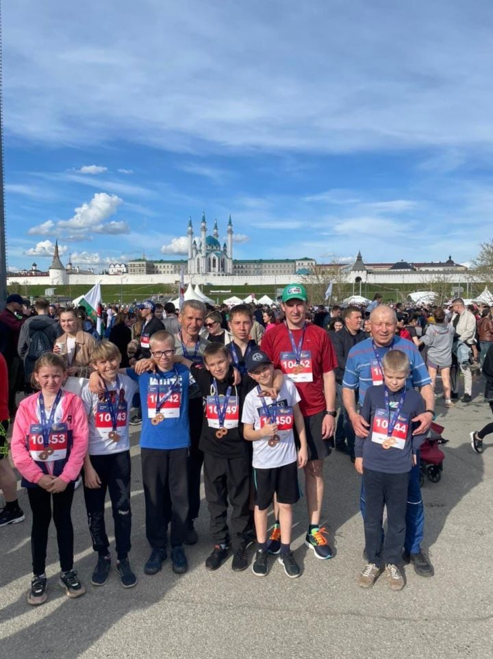 Алексеевцы приняли участие в Казанском марафоне