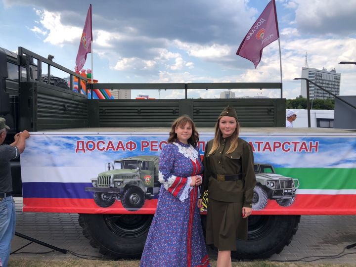 Алексеевские артисты выступили на празднике «Я выбираю небо» в Казани