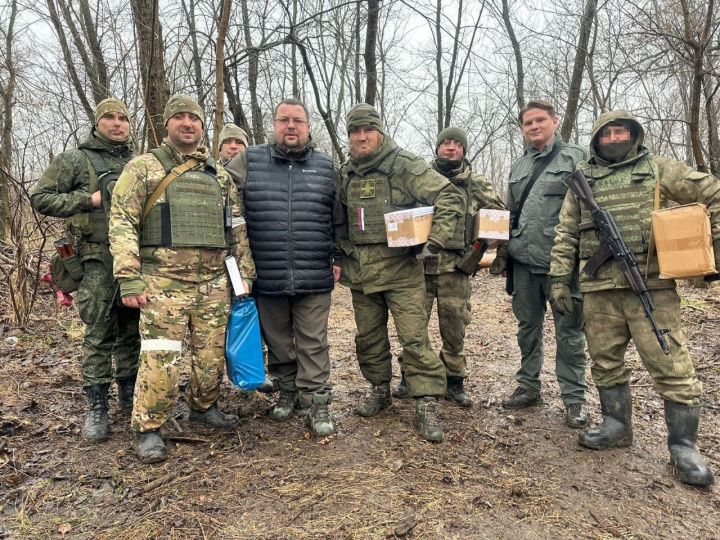 Глава Алексеевского района доставил очередную партию гуманитарного груза в зону СВО