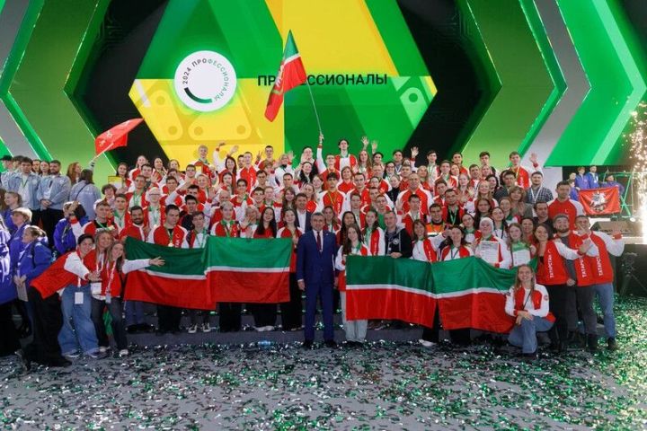 Команда Татарстана привезла 34 награды с соревнований «Профессионалы»