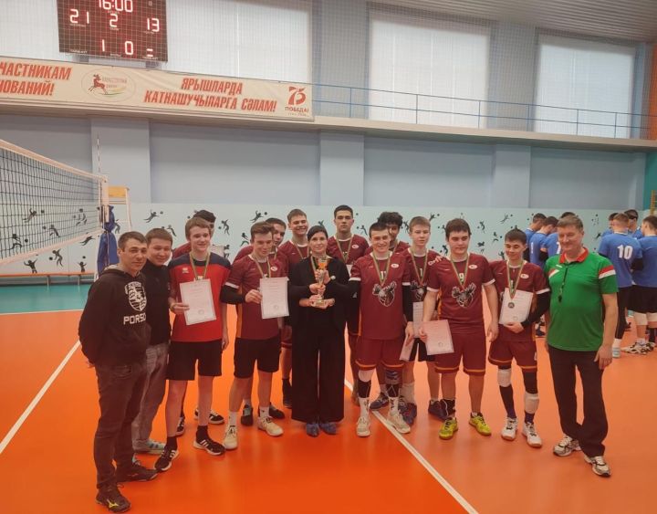 Студенты Алексеевского аграрного колледжа стали призерами соревнований по волейболу