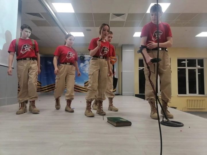 Юнармейцы из Билярска принимают участие в военно-спортивной игре «Победа»