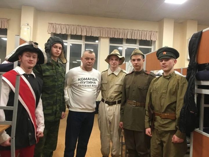 Юнармейцы из Билярска принимают участие в военно-спортивной игре «Победа»