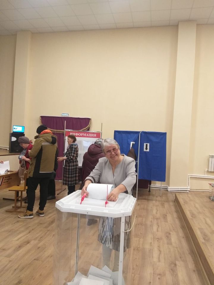 Активисты ТОС «Восточный» и Совет ветеранов проголосовали на выборах