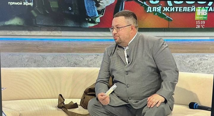 Глава района Сергей Демидов принял участие в телемарафоне ТНВ «Вступай в Армию Победы!»