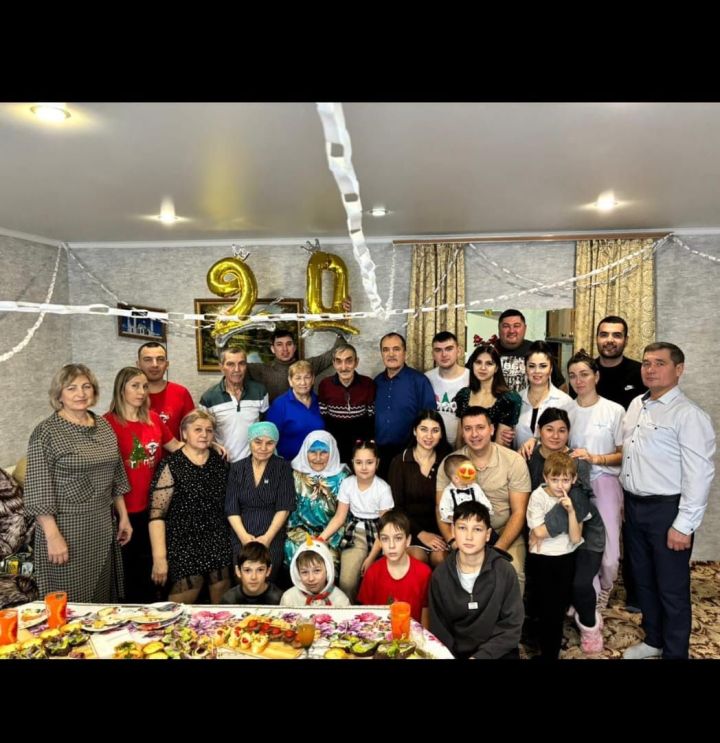 Жительница района отметила 90-летний юбилей