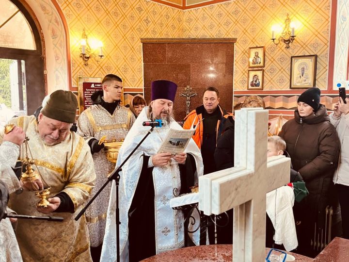 В Алексеевском празднуют Крещение Господне