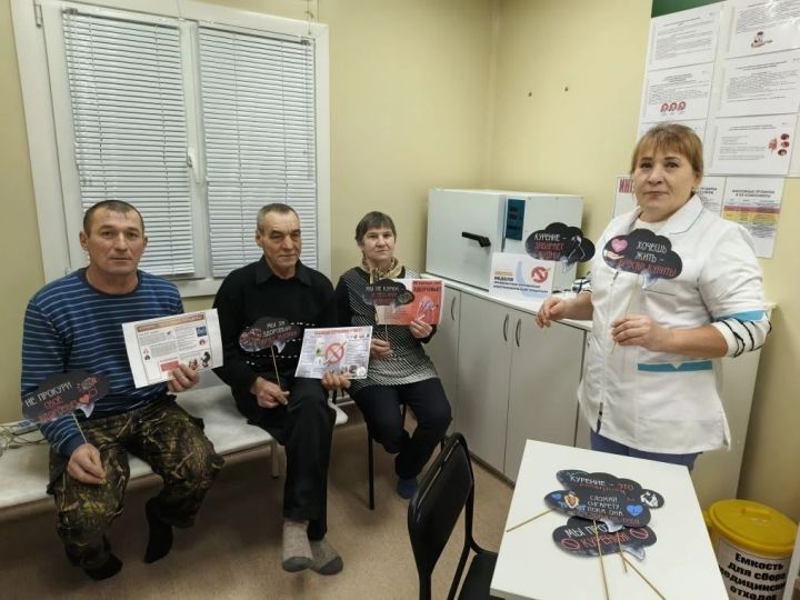 «Шаг к качественной жизни»: в ФАПах района поговорили о вреде никотина