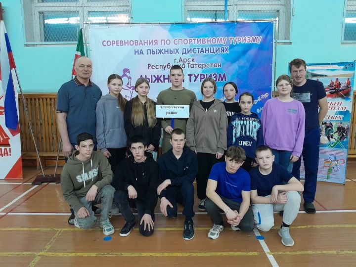 Алексеевцы приняли участие в слете-соревнованиях по лыжному туризму