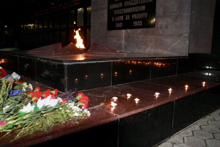 Алексеевцы зажгли «Свечи памяти» в День памяти и скорби