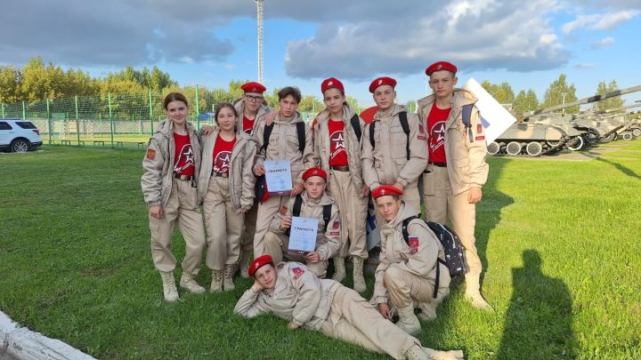 Билярские юнармейцы одержали победу в военно-патриотической игре в Казани