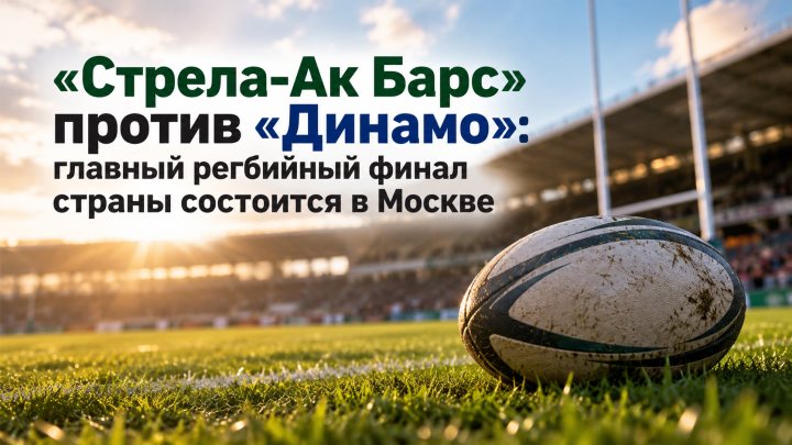 Казанская «Стрела-Ак Барс» сыграет в финале чемпионата России по регби