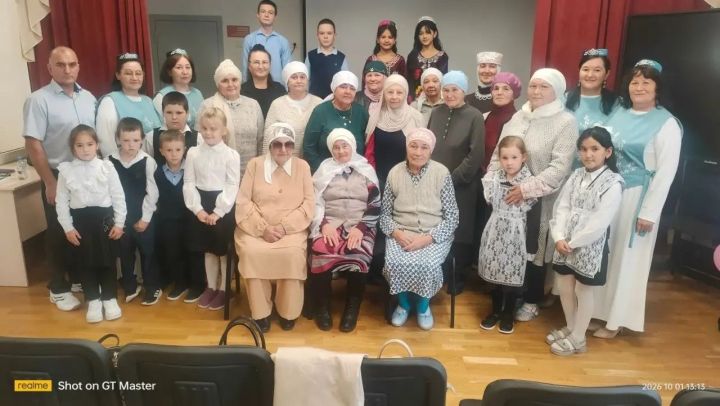 Школьный концерт ко Дню мудрости прошёл в Больших Тиганах