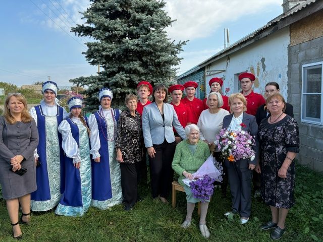 Жительница села Ромодан отметила 100-летний юбилей