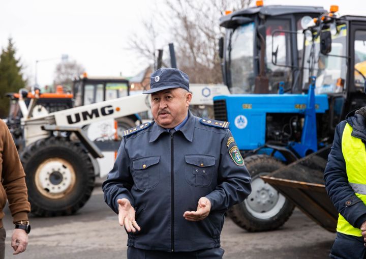 Алексеевск районында сезон алдыннан коммуналь техникага карау узды