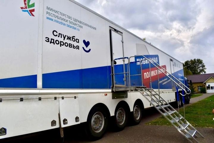 График работы передвижного медицинского комплекса утвержден в районе