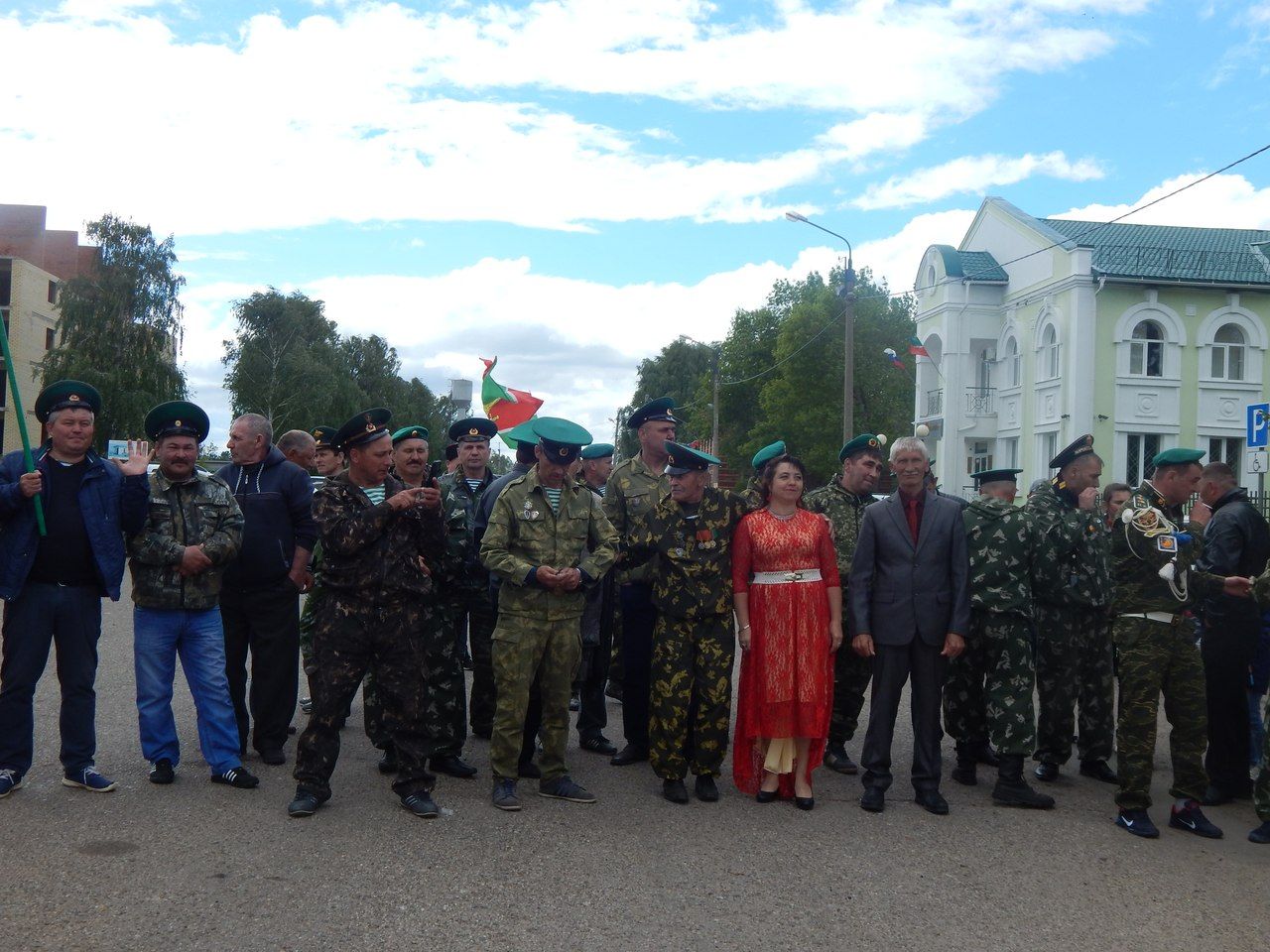К 100 летию пограничных войск в Алексеевском на Соборной площади состоялся концерт