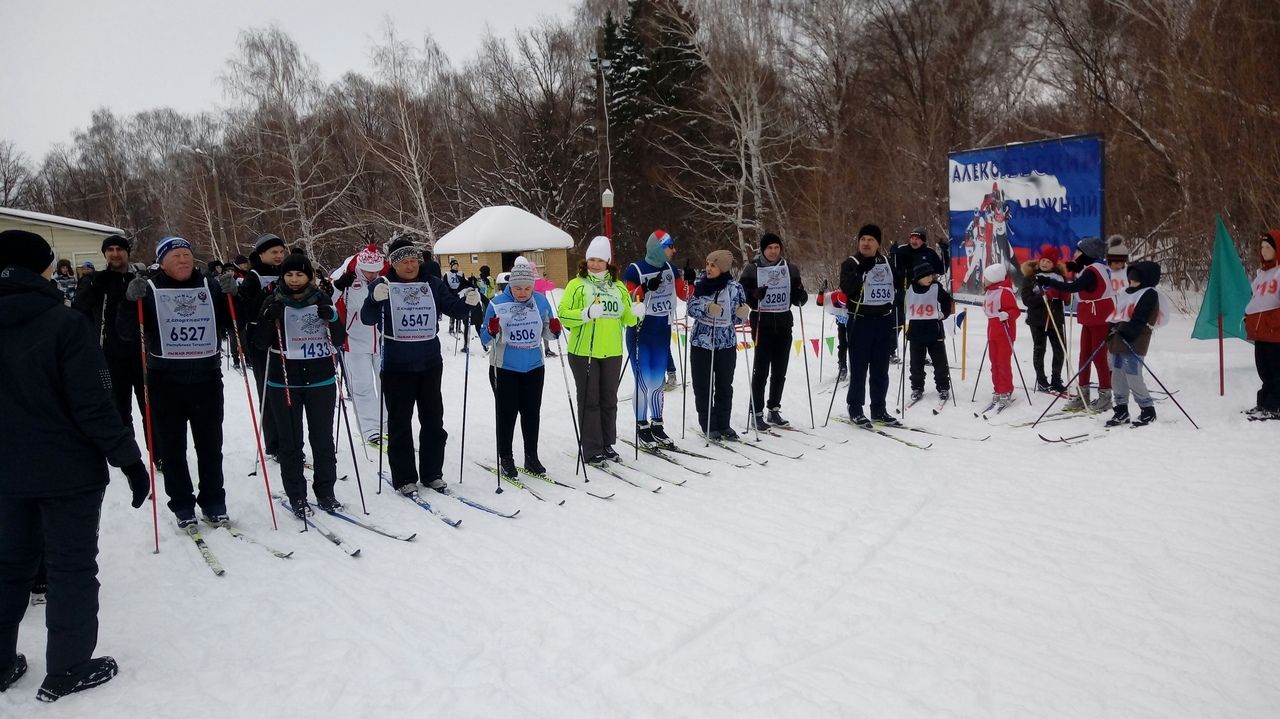 В Алексеевском на "Лыжне России" установлен рекорд посещаемости!