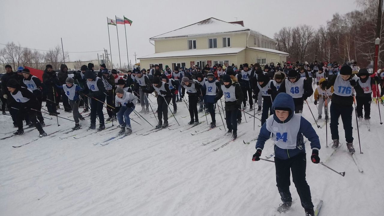 В Алексеевском на "Лыжне России" установлен рекорд посещаемости!