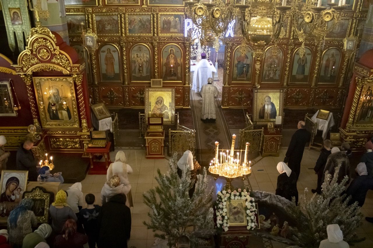 Фоторепортаж: Алексеевцы встретили Рождество Христово!