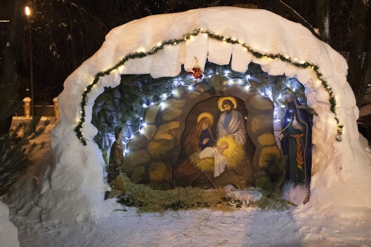 Фоторепортаж: Алексеевцы встретили Рождество Христово!