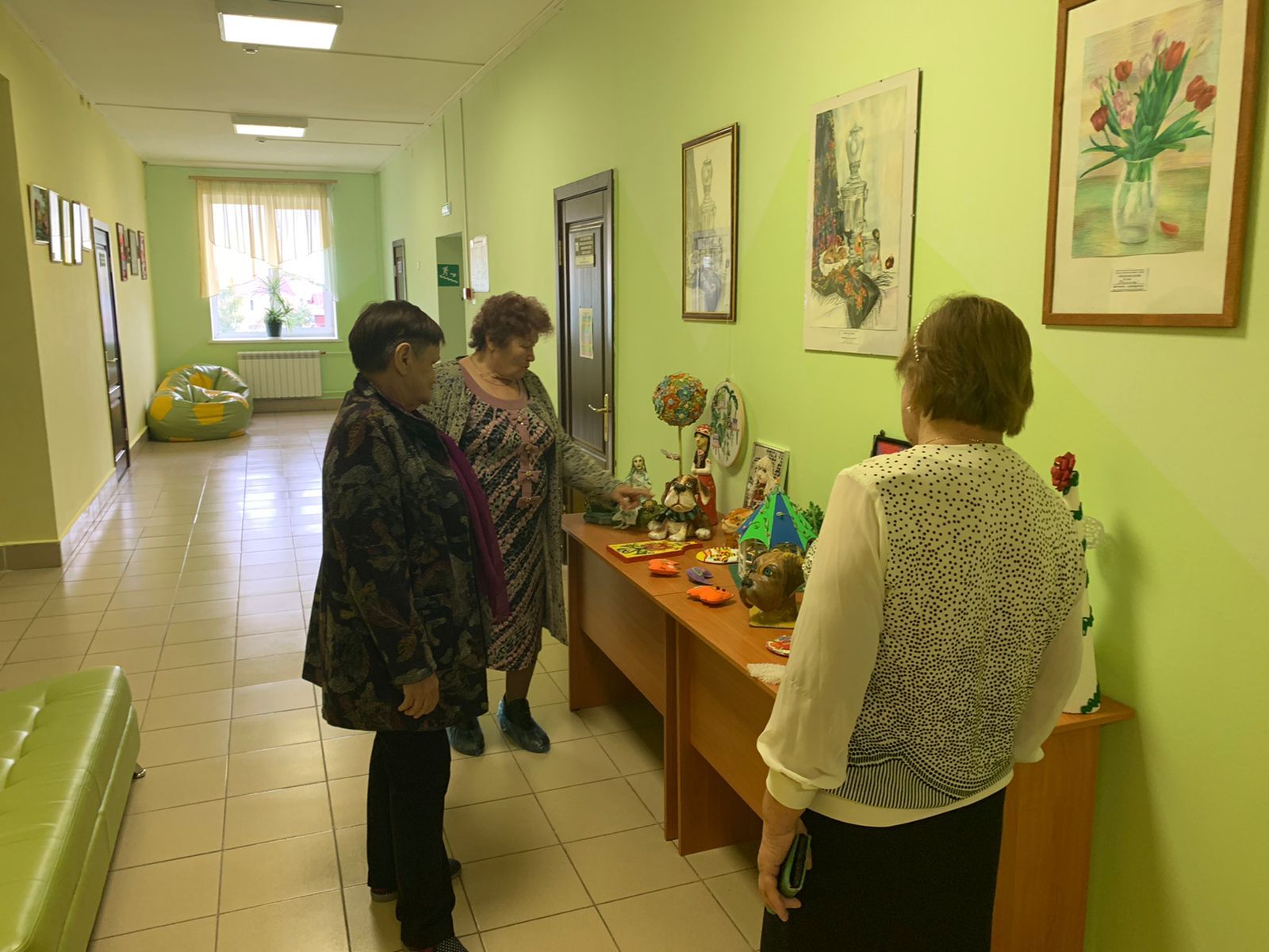 В День пожилого человека Алексеевское посетили активисты Общества инвалидов из Лаишево