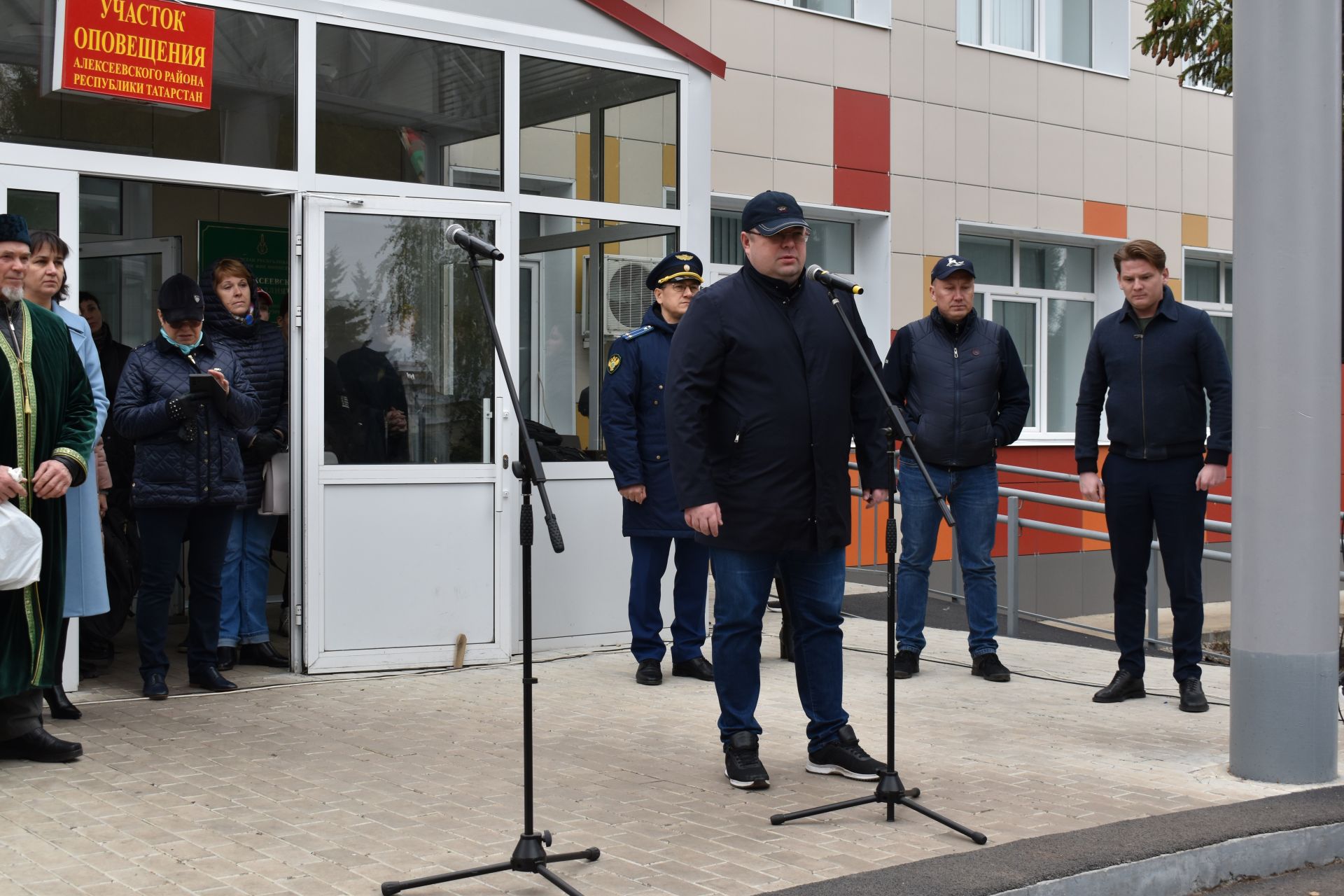 В Алексеевском проводили мобилизованных на учебный полигон
