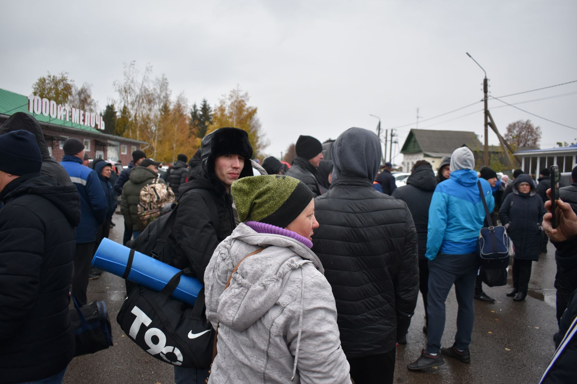 Глава Алексеевского района напутствовал мобилизованных перед отправкой в Казань