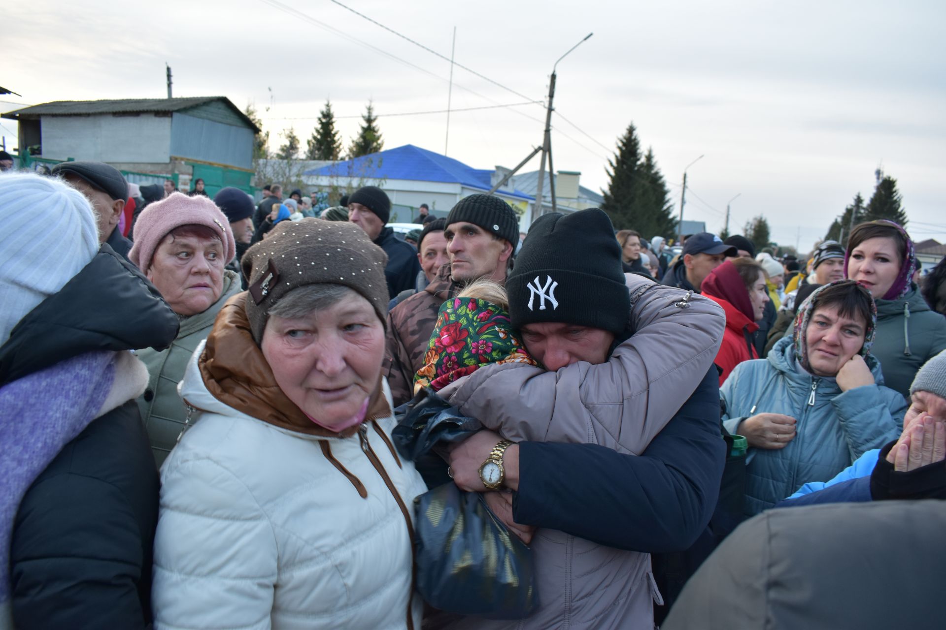 В Алексеевском проводили на учебный полигон четвертую команду мобилизованных