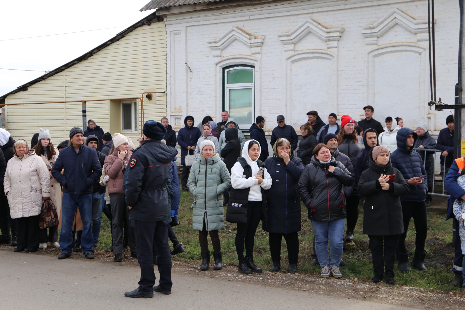 В Алексеевском проводили на учебный полигон четвертую команду мобилизованных