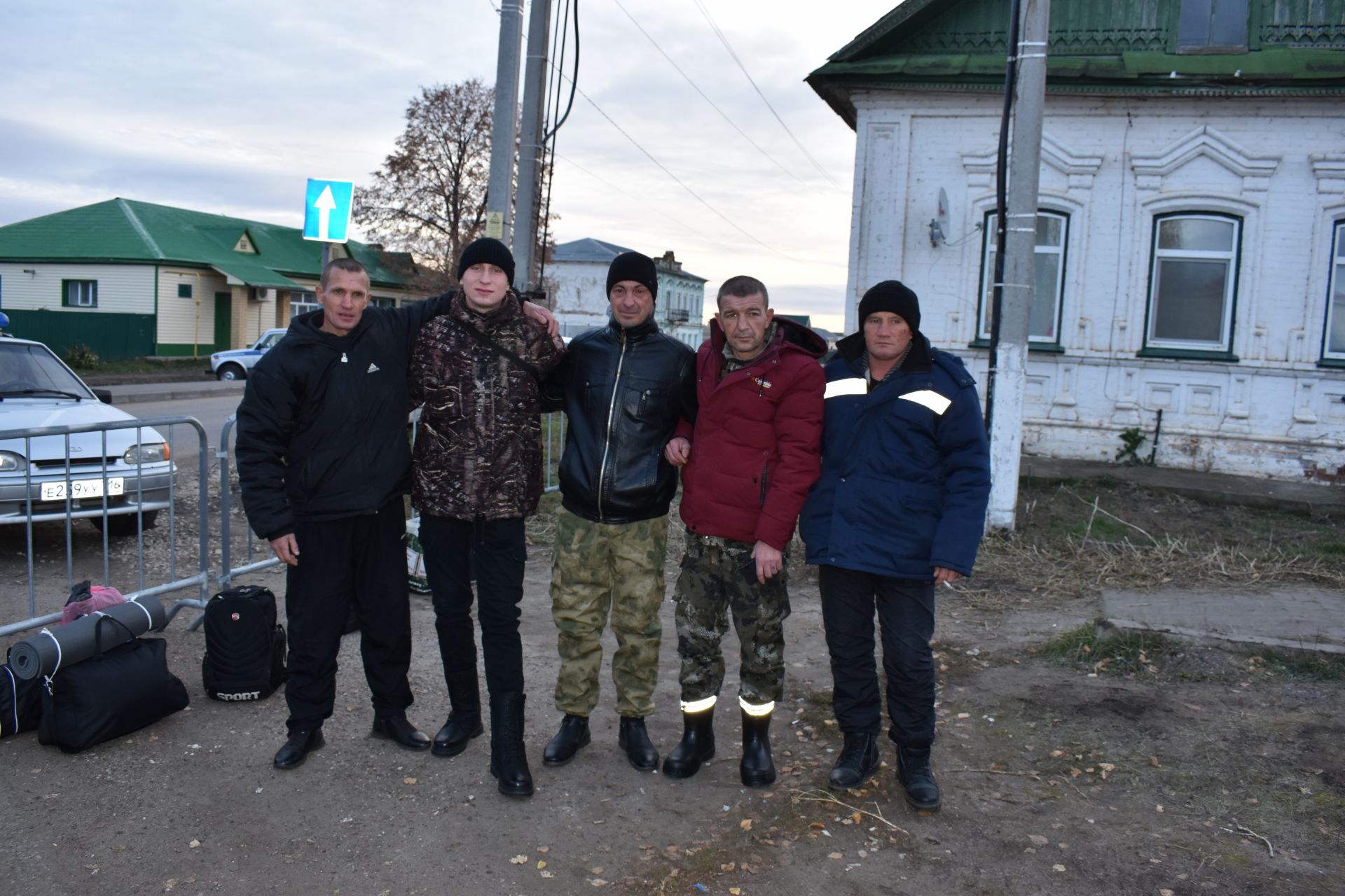 В Алексеевском проводили на учебный полигон четвертую команду мобилизованных