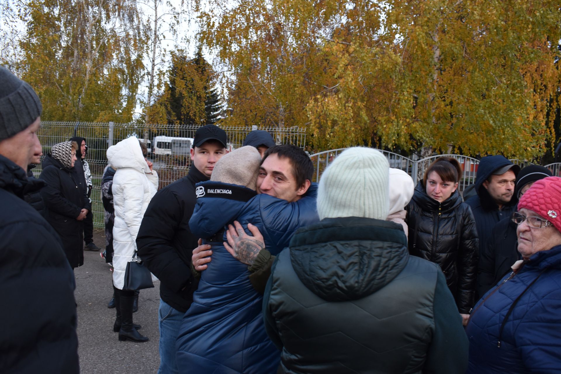 В Алексеевском проводили на учебный полигон четвертую команду мобилизованных