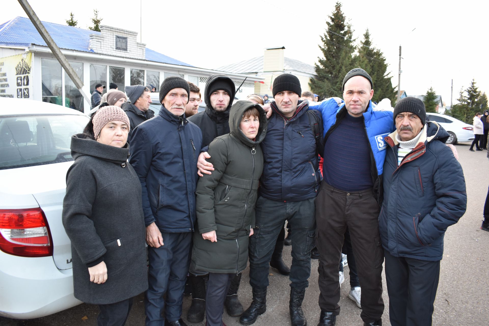 В Алексеевском проводили на учебный полигон четвертую команду мобилизованных