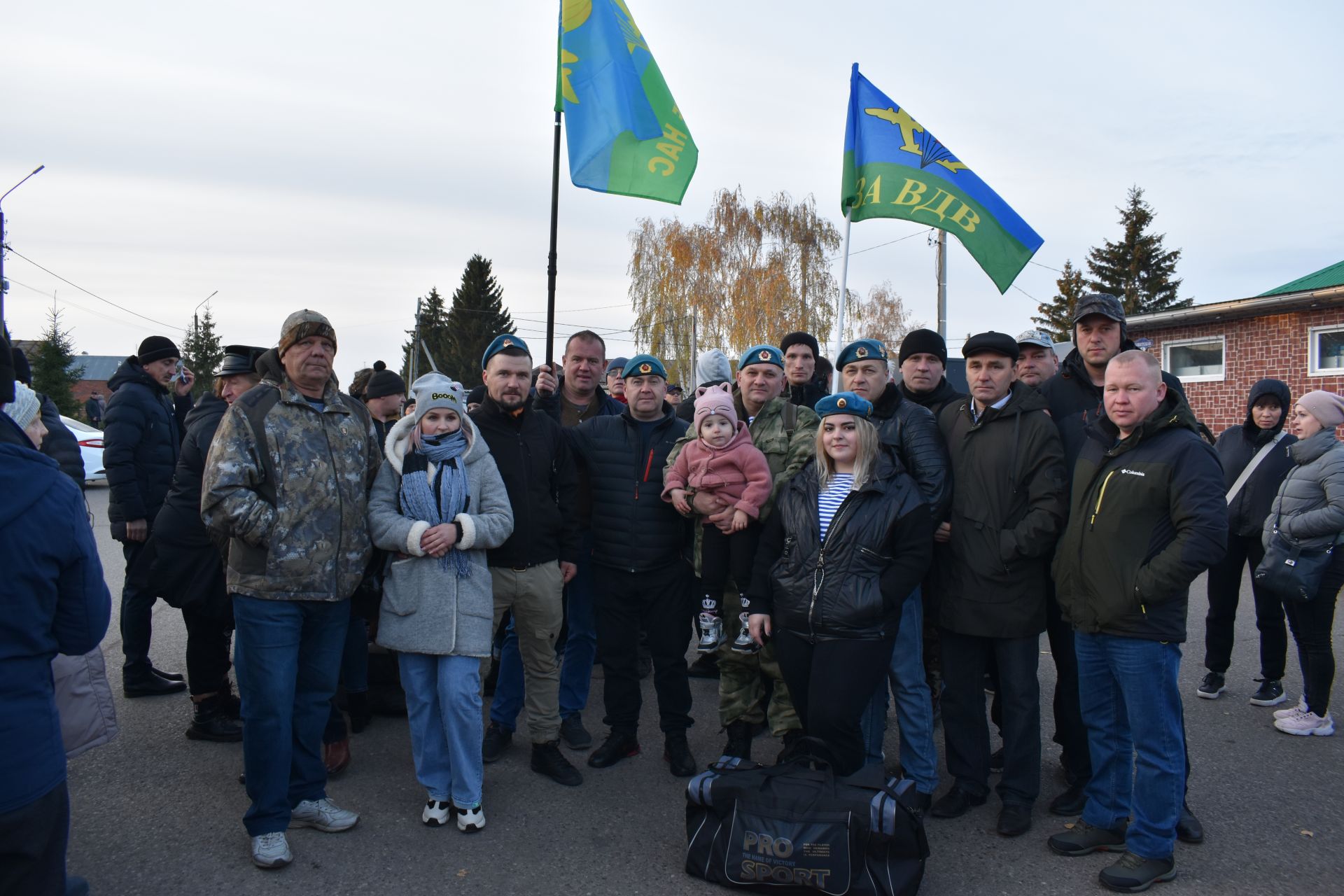 В Алексеевском проводили на учебный полигон четвертую команду мобилизованных