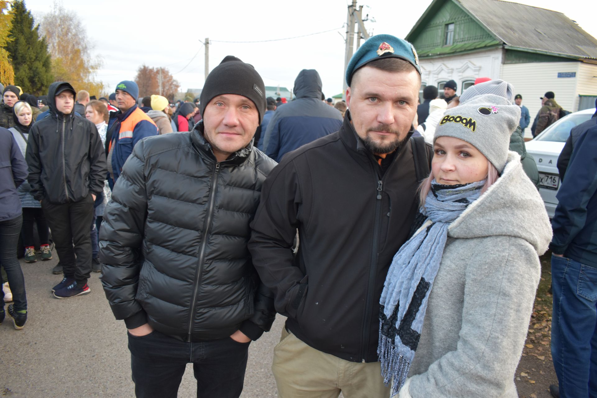 В Алексеевском проводили на учебный полигон четвертую команду мобилизованных