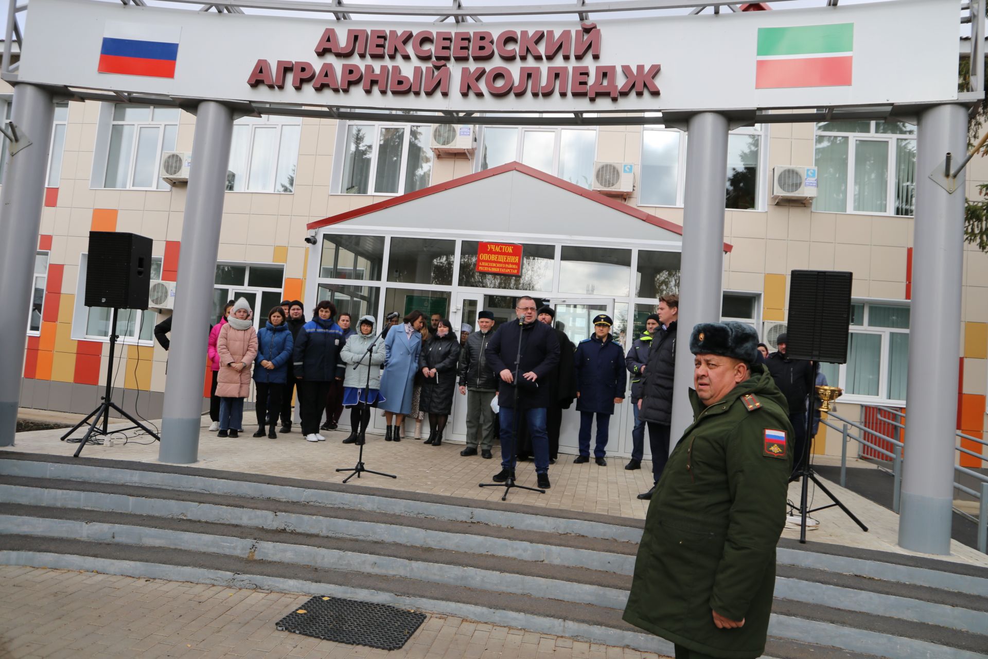 В Алексеевском проводили на учебный полигон четвертую команду мобилизованных