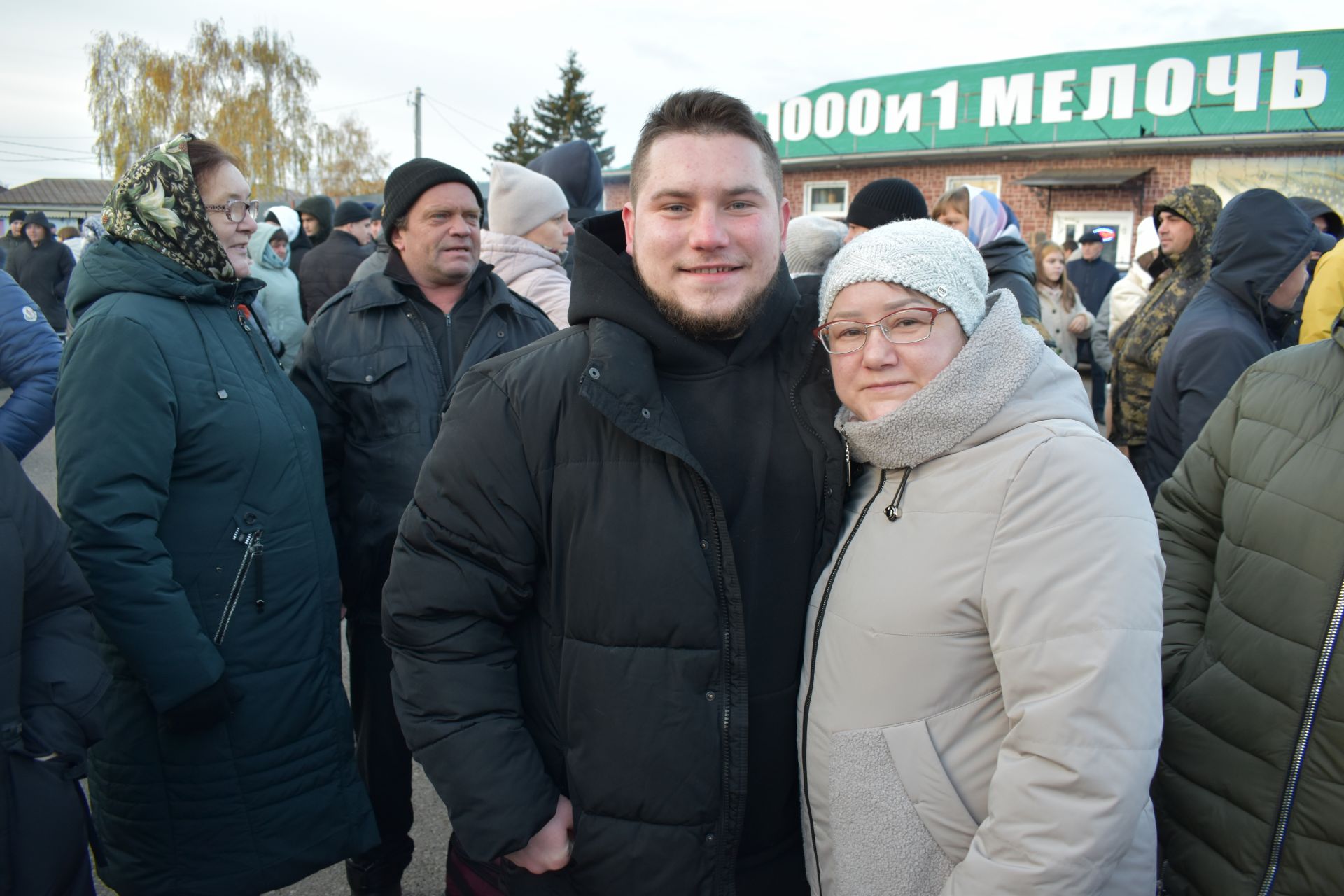 В Алексеевском проводили на учебный полигон четвертую команду мобилизованных