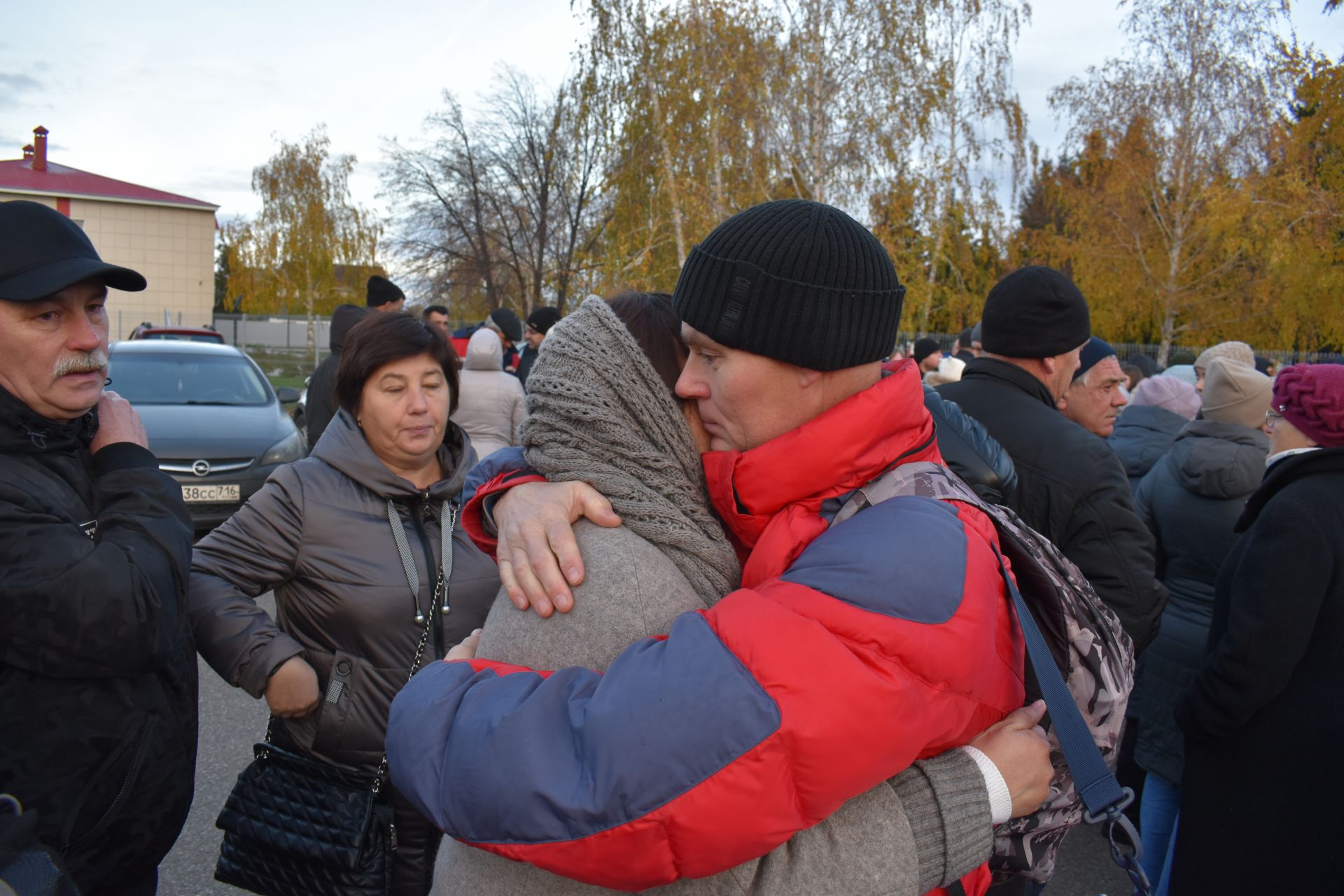 В Алексеевском проводили на учебный полигон четвертую команду мобилизованных