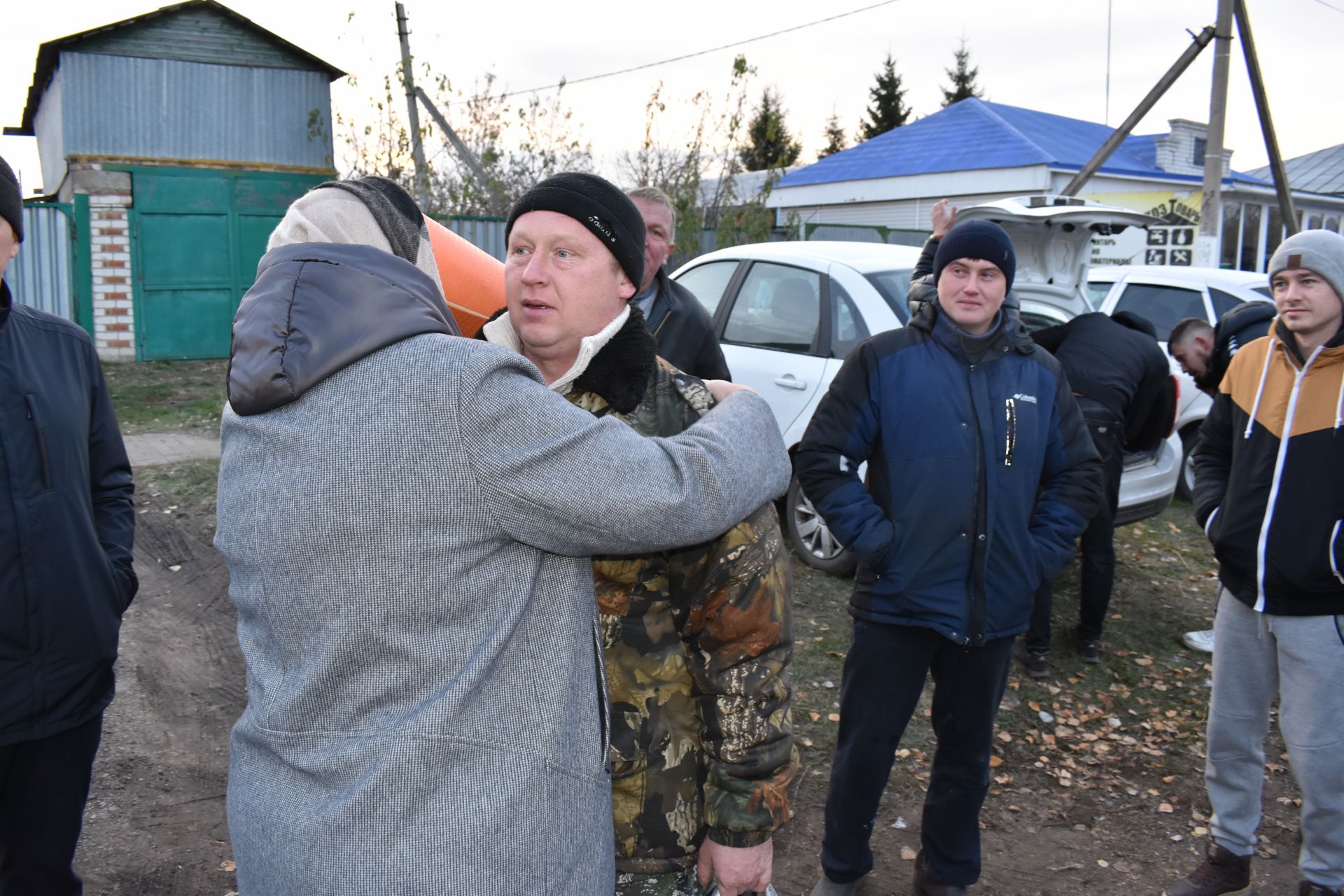 В Алексеевском проводили на учебный полигон четвертую команду мобилизованных