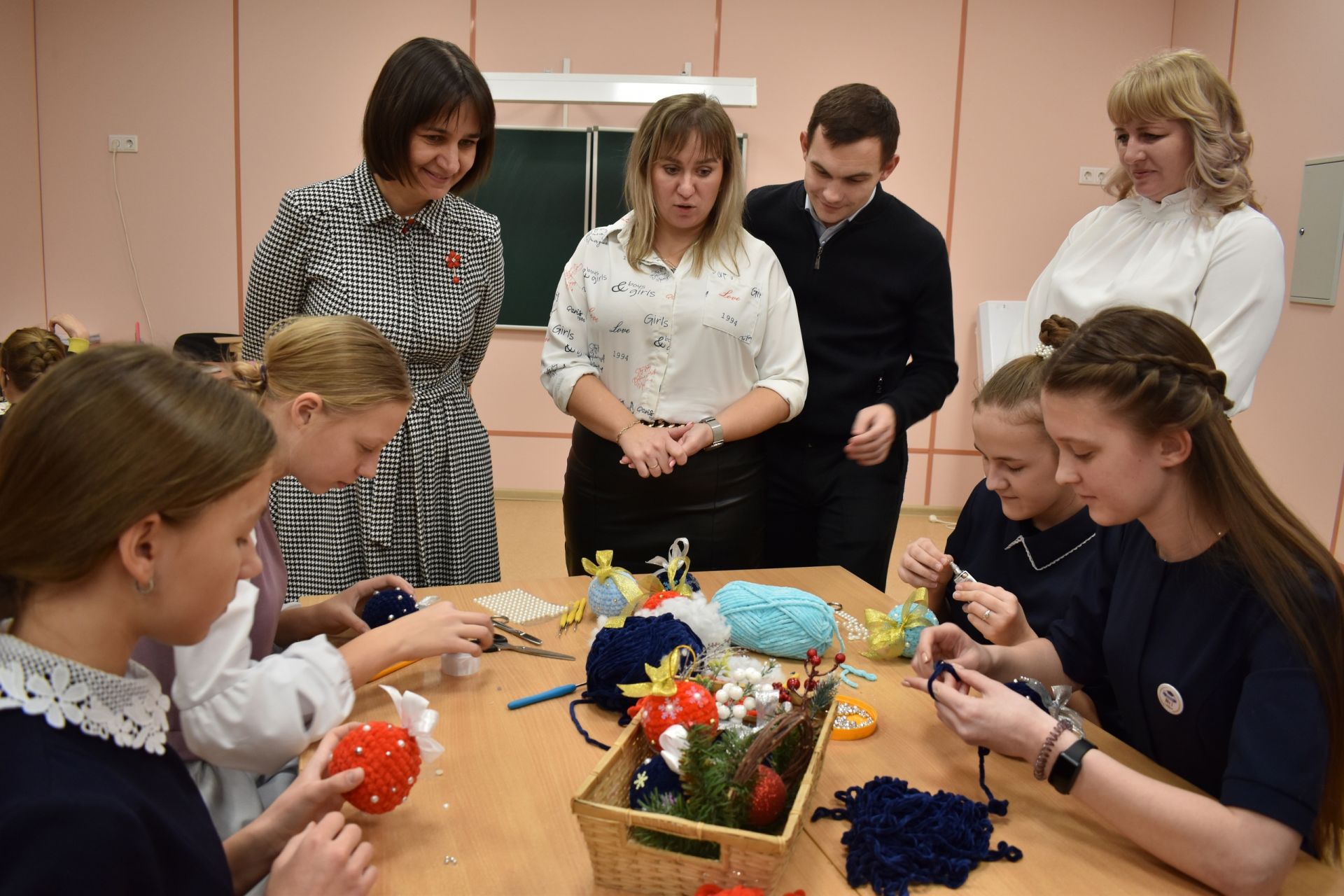 В Алексеевском состоялось открытие столярной мастерской «Сырлы Агач»