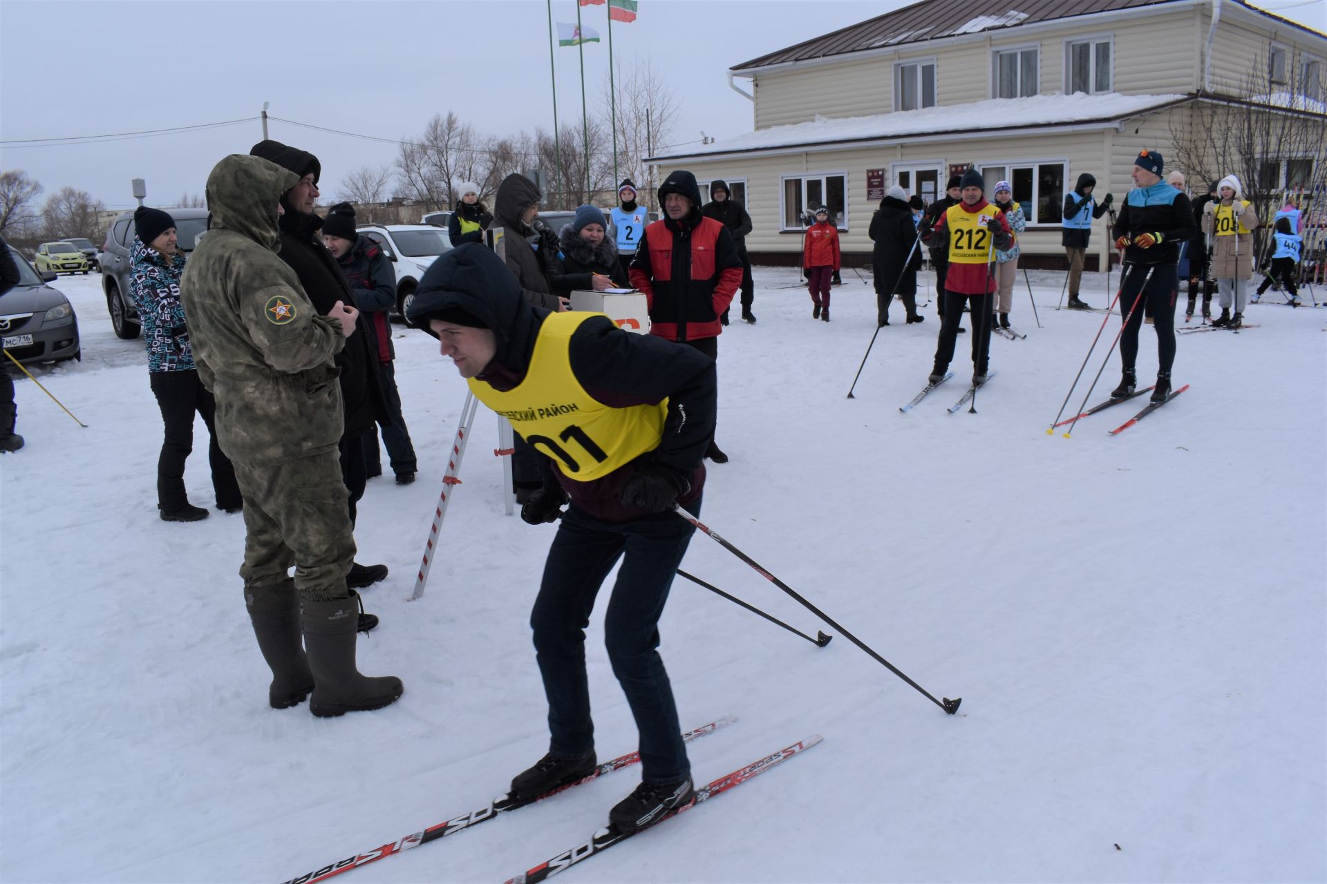 В Алексеевском открыли лыжный сезон