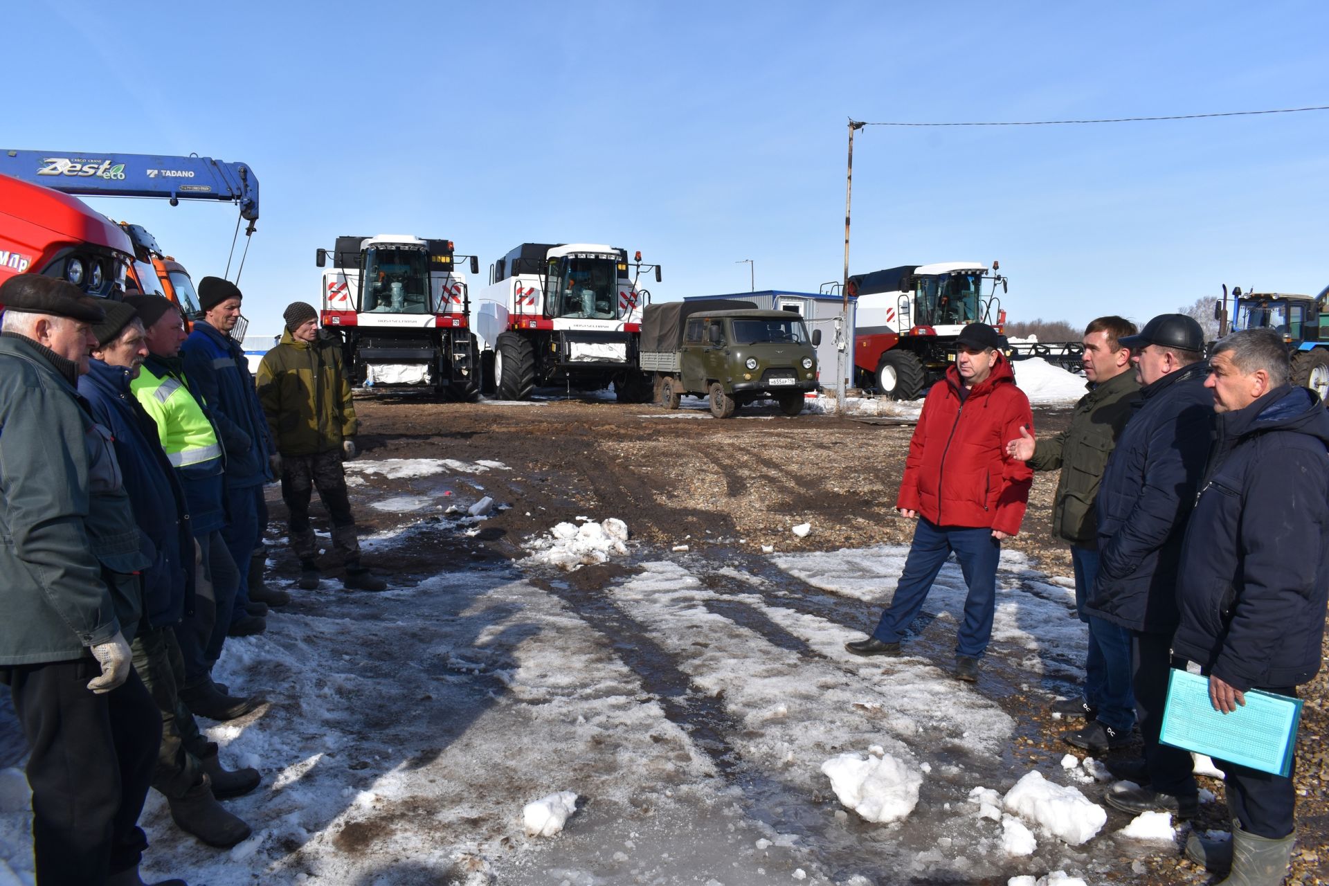 В Алексеевском районе оценили готовность техники к весенне-полевым работам