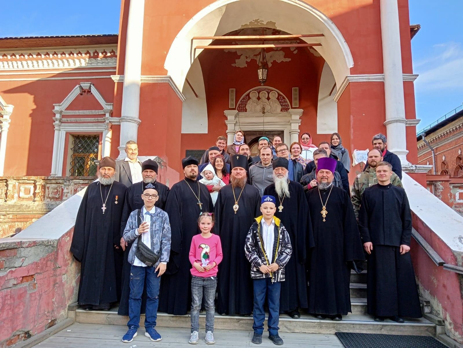 Зачатьевский храм в Высокопетровском монастыре