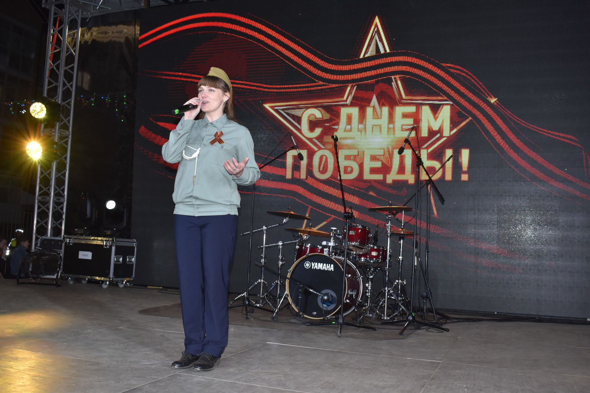Песни военных лет, постановка и концерт группы «Волга-Волга»: в Алексеевском завершился День Победы