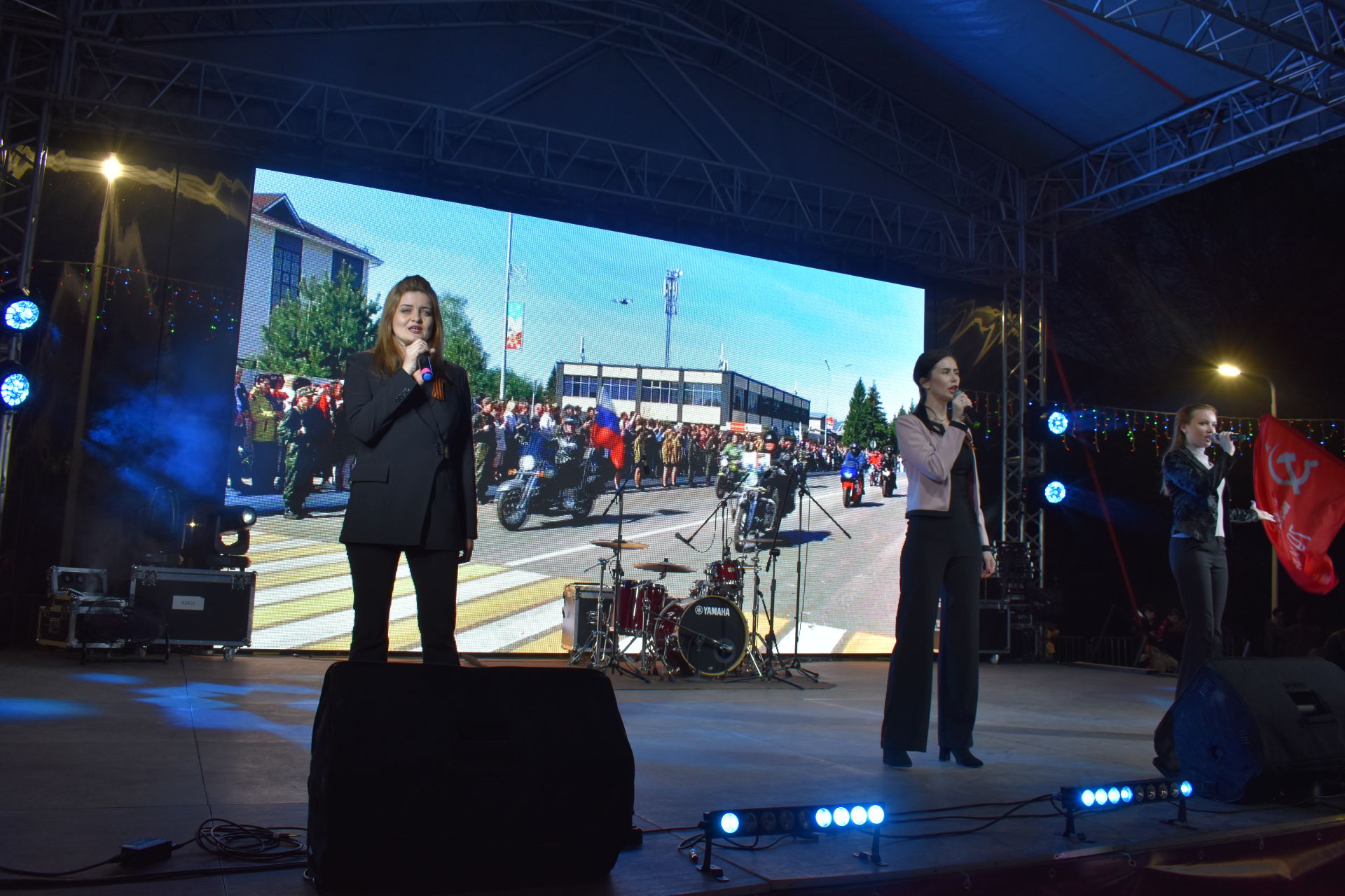 Песни военных лет, постановка и концерт группы «Волга-Волга»: в Алексеевском завершился День Победы