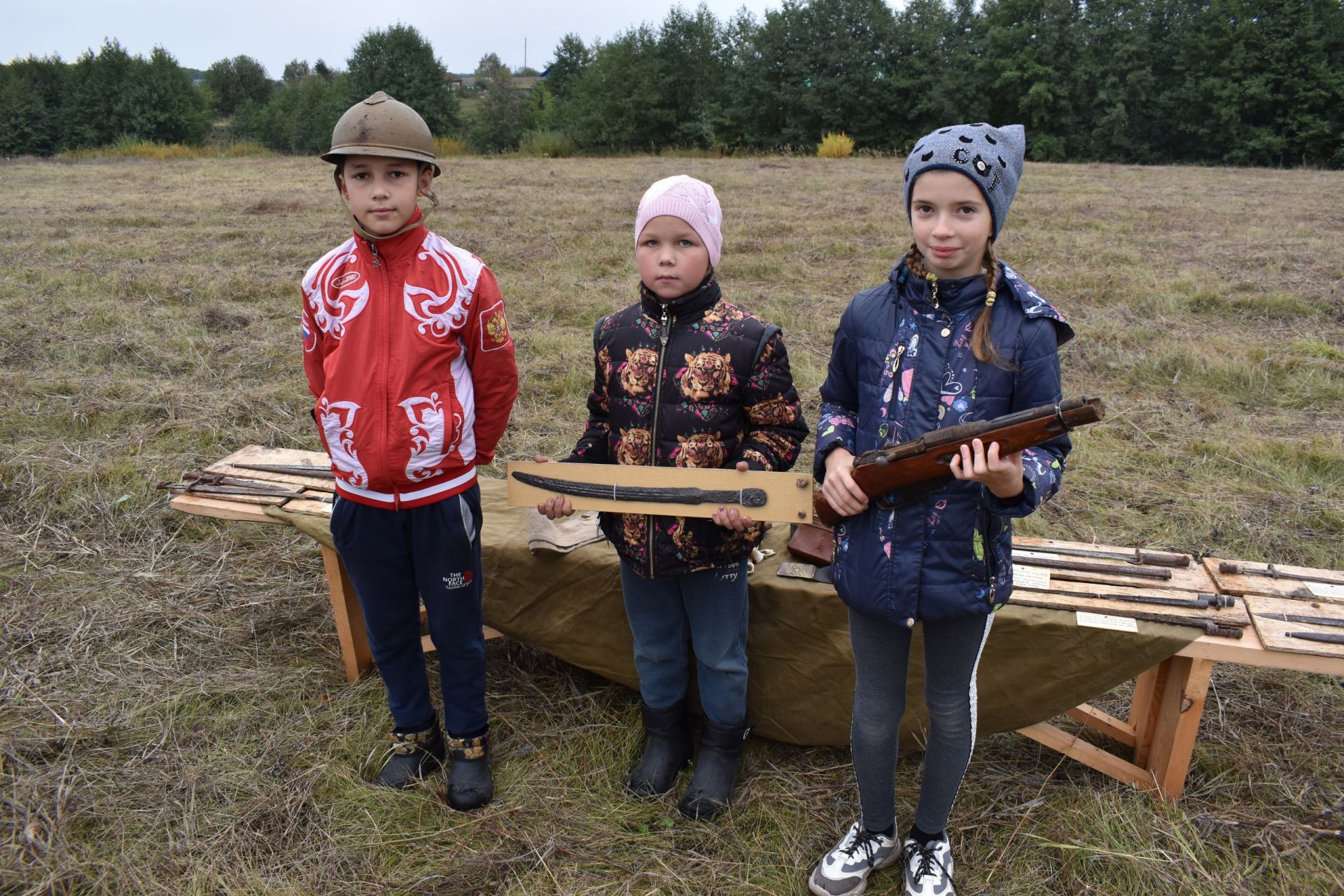 В селе Войкино Алексеевского района, на берегу реки Актай, завершилась очередная Вахта памяти