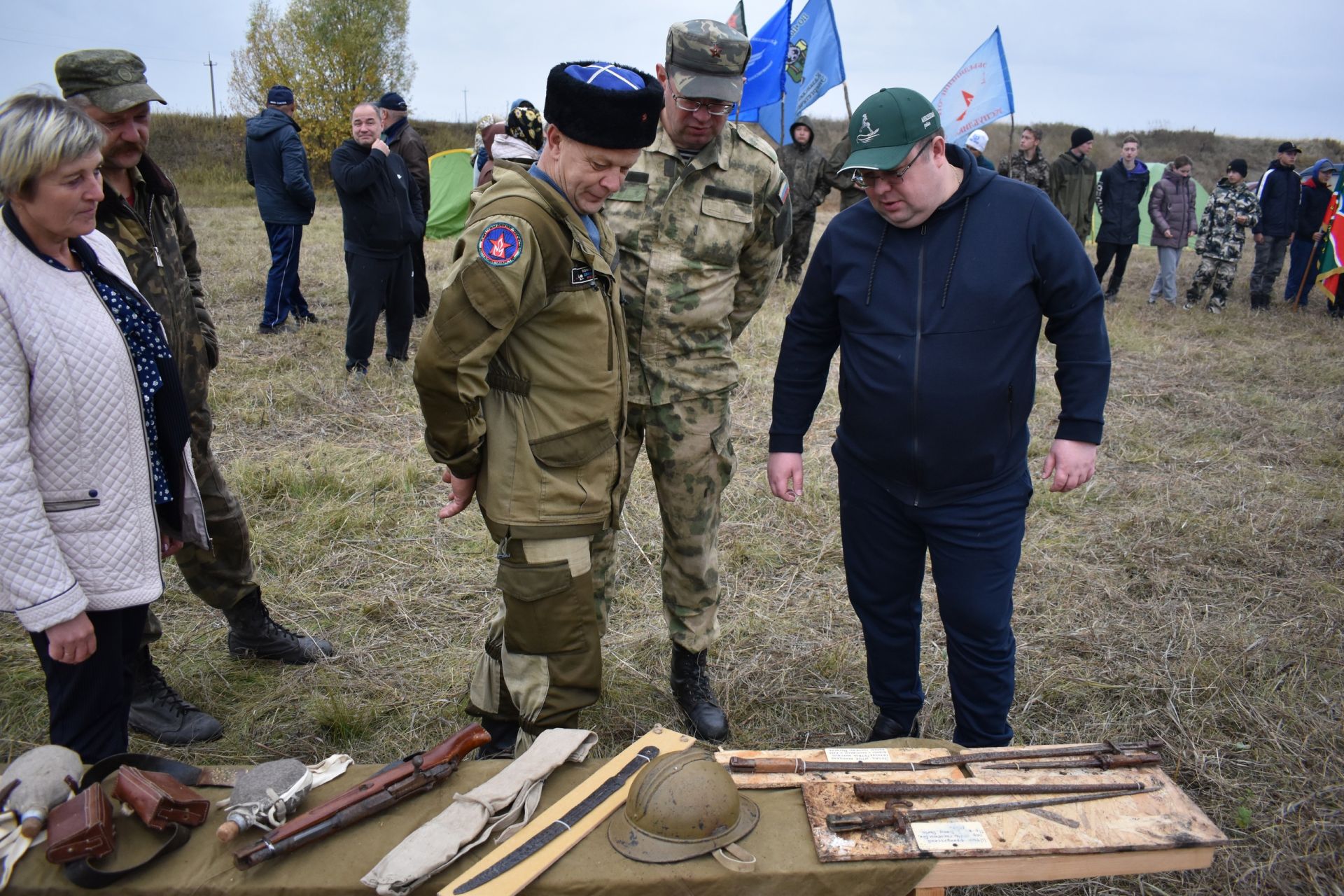 В селе Войкино Алексеевского района, на берегу реки Актай, завершилась очередная Вахта памяти