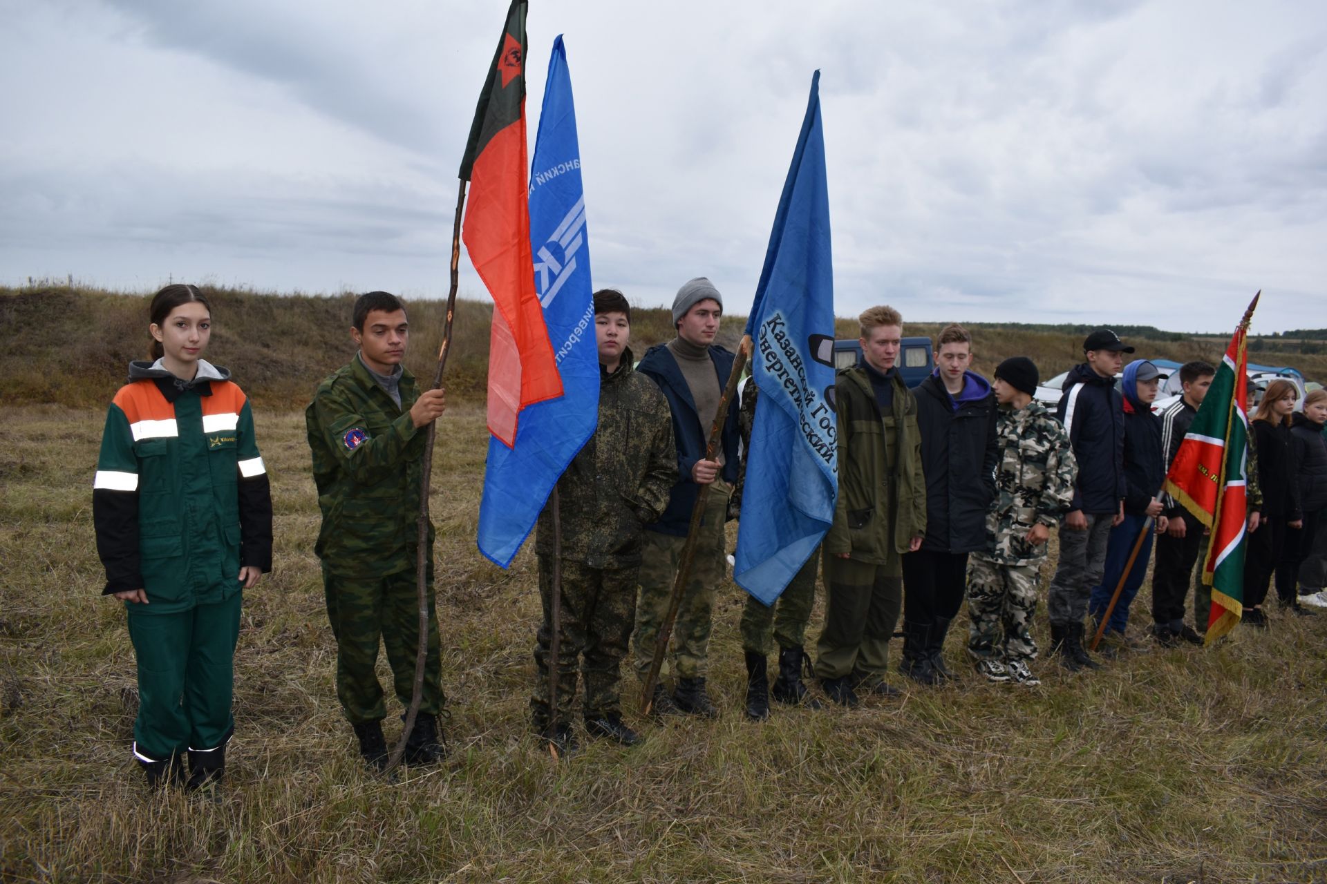 В селе Войкино Алексеевского района, на берегу реки Актай, завершилась очередная Вахта памяти