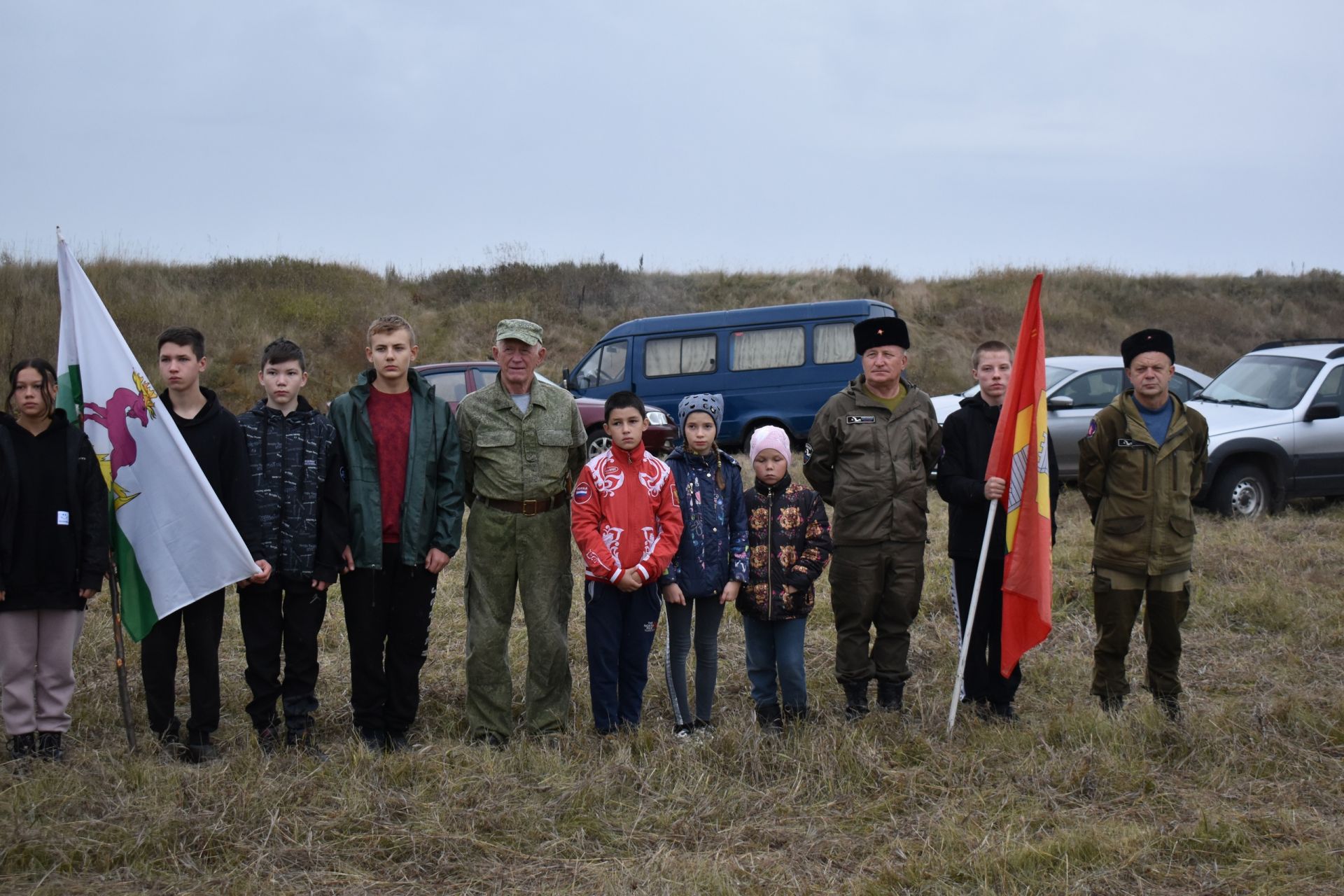 В селе Войкино Алексеевского района, на берегу реки Актай, завершилась очередная Вахта памяти