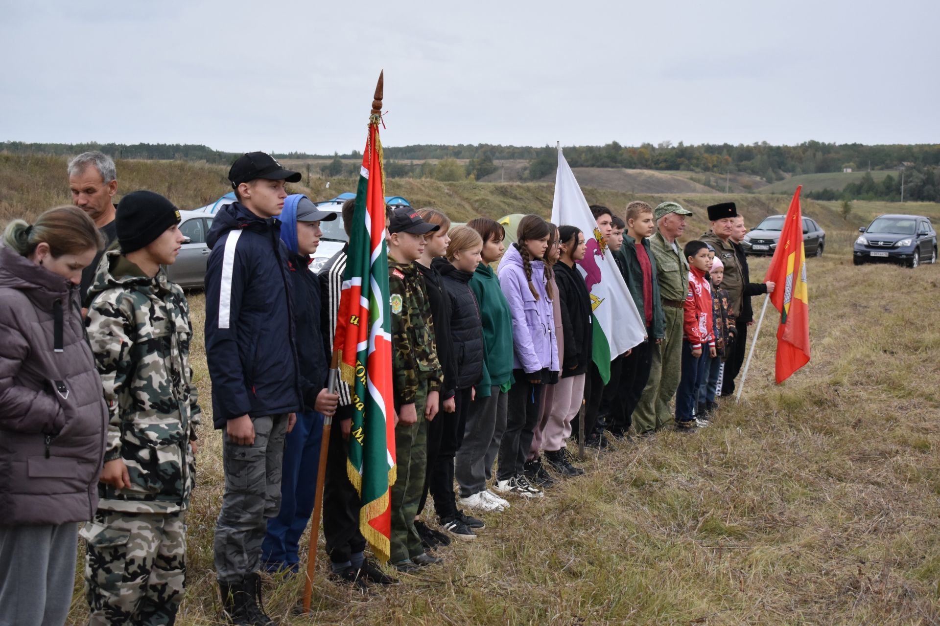 В селе Войкино Алексеевского района, на берегу реки Актай, завершилась очередная Вахта памяти